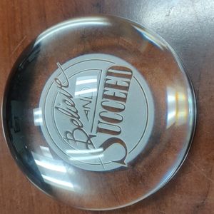 Dome Crystal Paper Weight